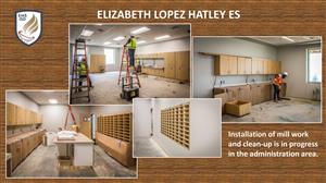 Hatley ES mill work